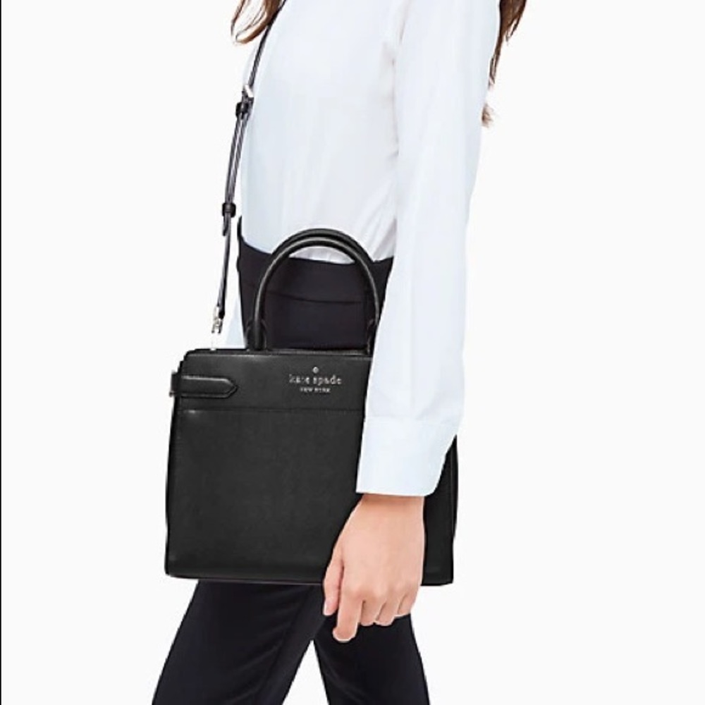 staci new benay spot medium satchel